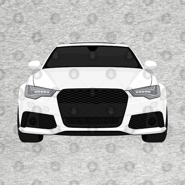 rs6 white by VENZ0LIC